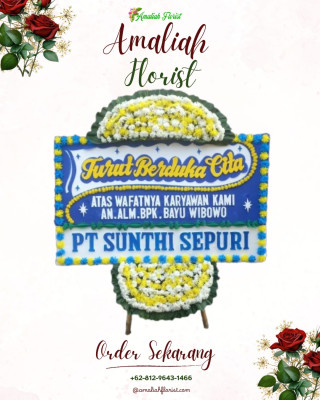 Papan Bunga Duka di Melikan