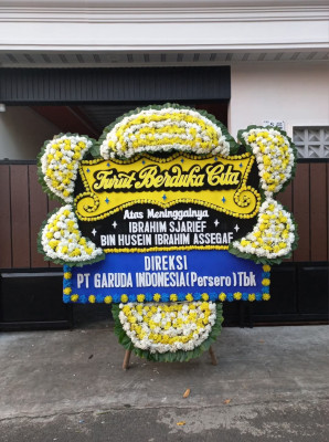 Papan Bunga Duka di Melikan