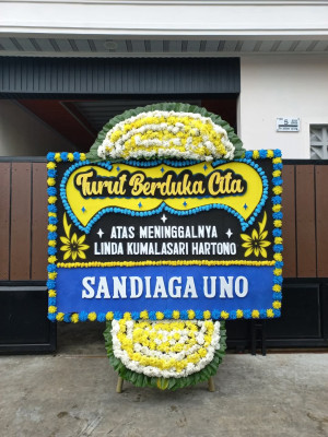 Papan Bunga Duka di Melikan